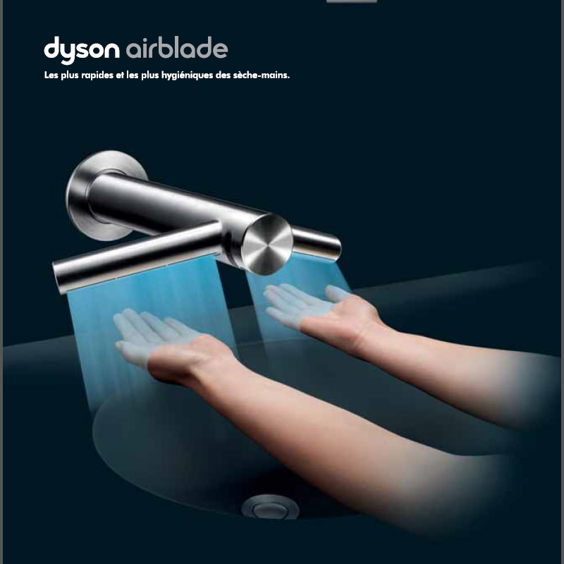 Design utile le Dyson Airblade Tap robinet intelligent - Blog